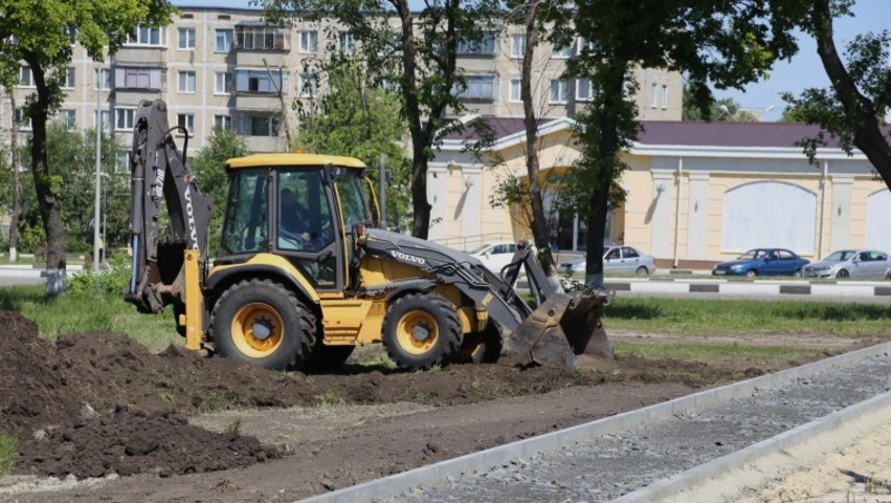 Благоустройство дендропарка продолжилось в посёлке Разумное Белгородского района