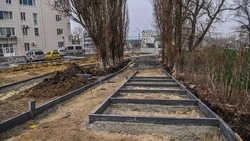 Строительство мемориального сквера «Камышитовый» продолжилось в Белгороде