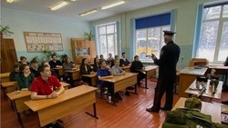 Урок Мужества «Защитникам слава!» прошёл в Новосадовской школе