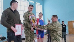 Чемпионат по гиревому спорту прошёл в управлении Росгвардии по Белгородской области