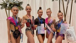 Спортсменки из Белгородского района приняли участие в Открытом турнире по художественной гимнастике