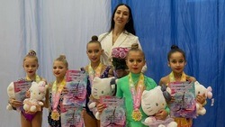 Юные гимнастки Белгородского района приняли участие в соревнованиях «Ярче солнца»