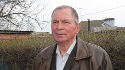 Житель Белгородского района Алексей Гамалий отметил 75-летие