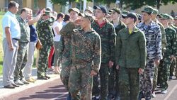 Учебные сборы по основам военной службы открылись в Белгородском районе
