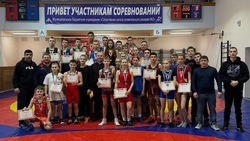 Спортсмены из Белгородского района приняли участие в первенстве по спортивной борьбе