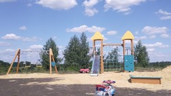 Новая игровая зона появилась на участке ТОС «Весенний» Белгородского района