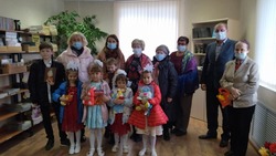 Получатели соцуслуги «Детский сад для пожилых» Белгородского района принимали поздравления
