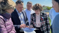 Анна Куташова посетила несколько поселений Белгородского района с рабочим визитом