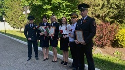 Посвящённое Дню Победы торжественное мероприятие состоялось в ОМВД России по Белгородскому району