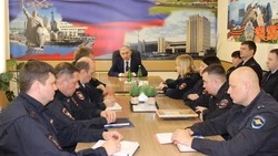 Начальник ГУТ МВД России наградил отличившихся сотрудников Белгородского ЛО МВД России на транспорте