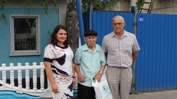 Житель села Пушкарное отметил 90-летний юбилей