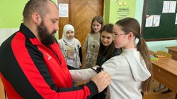 Обучающиеся Разуменской СОШ №3 поучаствовали в занятии по оказанию первой помощи