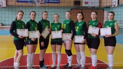 Волейболистки Белгородского ГАУ стали бронзовыми призёрами универсиады вузов