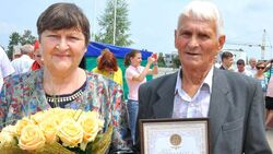 Супруги Грайворонские из Белгородского района получили медаль «За любовь и верность»