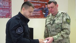 Чествование бойцов отряда мобильного особого назначения прошло в Белгороде 