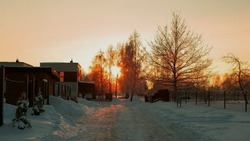 Температура воздуха опустится до 12 градусов мороза на территории Белгородской области 9 февраля