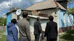 Татьяна Круглякова проинспектировала ход восстановления повреждённых из-за обстрелов домов