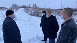 Глава администрации Белгородского района Владимир Перцев побывал в Беловском