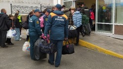 Спасатели МЧС России оказывают всестороннюю помощь жителям Донбасса и приграничных республик