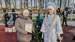Праздничная программа «Новый год к нам мчится» прошла в ТОС «Юность» Белгородского района