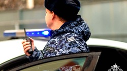 Белгородские росгвардейцы задержали нетрезвого водителя