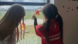 Школы и детские сады Белгородского округа присоединились к акции «Окна Победы»