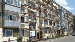Утепление фасадов МКД продолжилось в Разумном Белгородского района