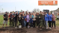Аллея памяти появилась в селе Ближняя Игуменка Белгородского района