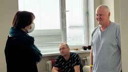 Татьяна Круглякова навестила пострадавших в результате атак ВСУ жителей Белгородского района