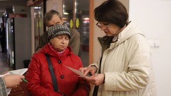 Татьяна Круглякова навестила проживающих в ПВР жителей Белгородского района