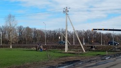 Монтажные работы по обустройству наружного освещения стартовали на трассе «Бессоновка-Солохи»