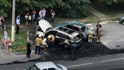 Иномарка Audi Q7 сгорела в Белгороде