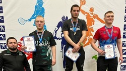 Спортсмен из Белгородского района стал призёром Всероссийских соревнований по спортивной борьбе