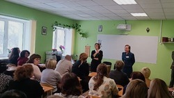 Анна Куташова провела встречу с педагогическим коллективом МОУ «Пушкарская СОШ»