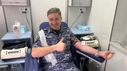 Белгородские росгвардейцы сдали кровь для пострадавших детей