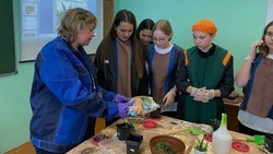 Школьники Белгородского района посетили Шебекинский агротехнический ремесленный техникум