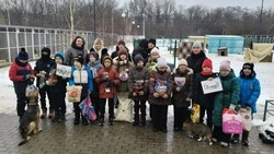 Ученики Новосадовской СОШ побывали в приюте «Лучик надежды» в рамках трека «Орлёнок-доброволец»