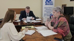 Первый заместитель Министра строительства региона Николай Сафронов провёл приём граждан