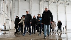 Вячеслав Гладков проинспектировал ход строительных работ на спортивных объектах Белгорода