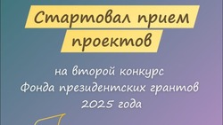 Приём заявок на второй конкурс Фонда президентских грантов 2025 года стартовал 