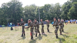 Областная военно-спортивная игра «Орлёнок» стартовала в Белгородском районе