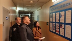 Алексей Потапов посетил с проверкой ОМВД России по Белгородскому району