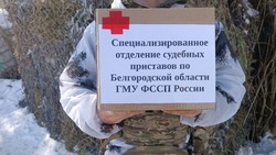 Белгородские судебные приставы отправили гуманитарную помощь в зону СВО