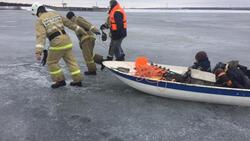 Рыбак провалился под лёд на Старооскольском водохранилище