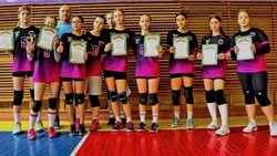Команда ДЮСШ Белгородского района завоевала третье место в открытом турнире по волейболу