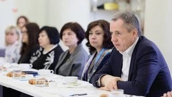 Вячеслав Гладков встретился с семьями погибших участников СВО в Прохоровке