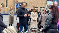 Вячеслав Гладков встретился с белгородцами в ПВР Московской области