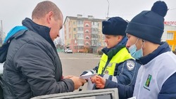 Акция «Водитель, пропусти пешехода» прошла в Белгородском районе