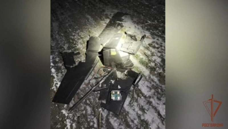 Росгвардия показала кадры уничтожения беспилотников ВСУ в белгородском приграничье