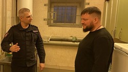 Председатель Общественного совета при районном ОМВД посетил изолятор временного содержания